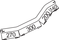 Tubo de escape DINEX 52161