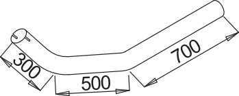 Tubo de escape DINEX 52186