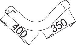 Tubo de escape DINEX 52216