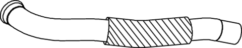Tubo de escape DINEX 52273