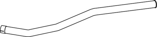 Tubo de escape DINEX 52634