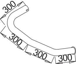 Tubo de escape DINEX 52651
