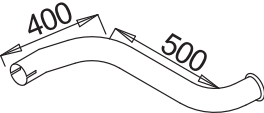 Tubo de escape DINEX 52726