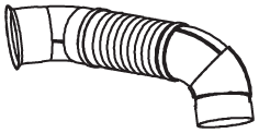 Tubo de escape DINEX 53125