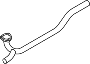 Tubo de escape DINEX 53228