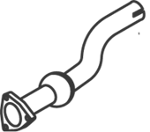 Tubo de escape DINEX 53238