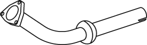 Tubo de escape DINEX 53263