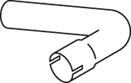 Tubo de escape DINEX 53264
