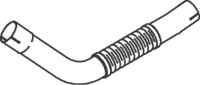 Tubo de escape DINEX 53286