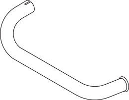 Tubo de escape DINEX 53688