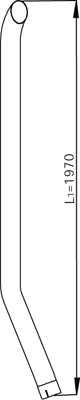 Tubo de escape DINEX 53765