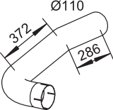 Tubo de escape DINEX 53766