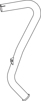 Tubo de escape DINEX 53773