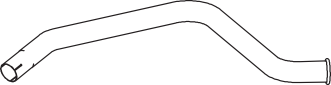 Tubo de escape DINEX 53776