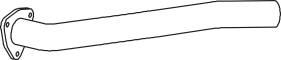 Tubo de escape DINEX 54168