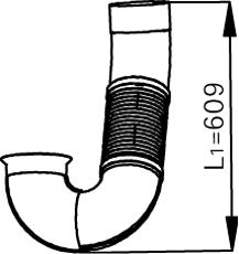 Tubo de escape DINEX 54196