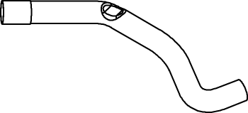 Tubo de escape DINEX 54260