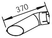 Tubo de escape DINEX 54651