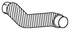 Tubo de escape DINEX 54683