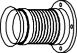 Tubo de escape DINEX 56118