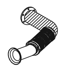 Tubo de escape DINEX 56120