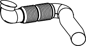 Tubo de escape DINEX 56125