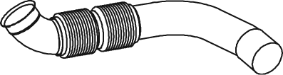 Tubo de escape DINEX 56137