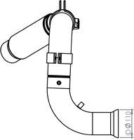 Tubo de escape DINEX 56181