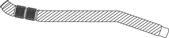Tubo de escape DINEX 56261