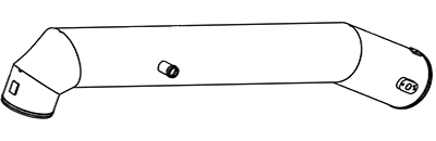 Tubo de escape DINEX 5AN000