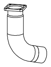 Tubo de escape DINEX 60103