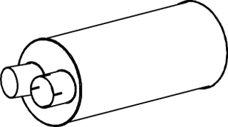 Silenciador central/posterior DINEX 60307