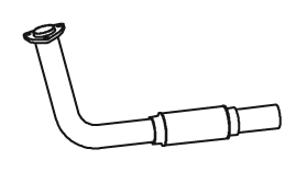 Tubo de escape DINEX 62106