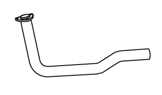 Tubo de escape DINEX 62108