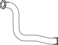 Tubo de escape DINEX 62112