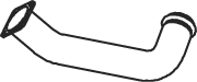 Tubo de escape DINEX 64108