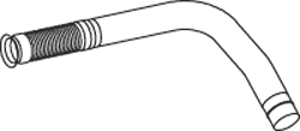 Tubo de escape DINEX 64121