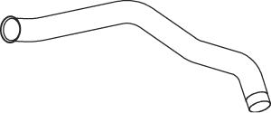 Tubo de escape DINEX 64124
