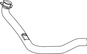 Tubo de escape DINEX 64181
