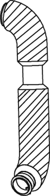 Tubo de escape DINEX 64190