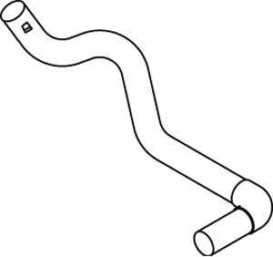 Tubo de escape DINEX 64255