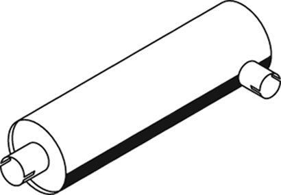 Silenciador central/posterior DINEX 64342