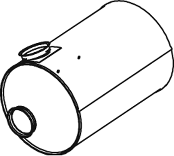 silenciador del medio DINEX 64453