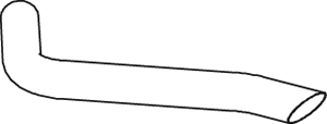 Tubo de escape DINEX 64696