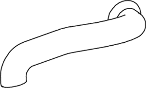 Tubo de escape DINEX 64792