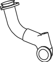 Tubo de escape DINEX 66122