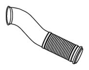 Tubo de escape DINEX 66132