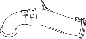 Tubo de escape DINEX 66136