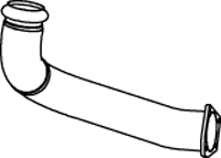 Tubo de escape DINEX 66143