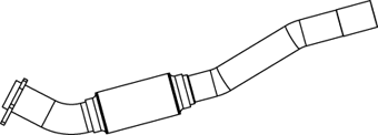 Tubo de escape DINEX 66150